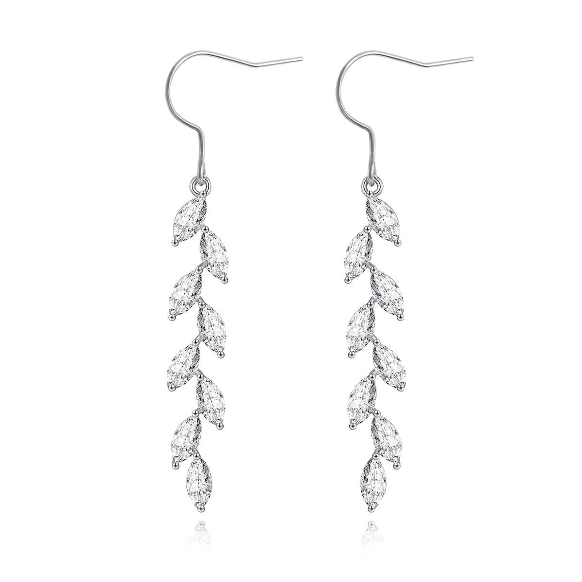 Women's Hypoallergenic Titanium Drop Earrings, Dainty Lightweight Drop Earrings for Sensitive Ears